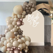 Load image into Gallery viewer, Bride to Be Decal - Bridal Shower - Miss to Mrs Sticker for Balloon Arch - Personalized Bridal Shower Sticker - Engagement Party