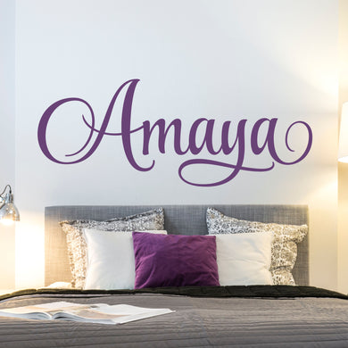 Personalized Name Wall Decal