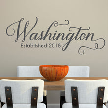 Load image into Gallery viewer, Family Name Wall Decal - Custom Family Name Decal - Family Name Sticker