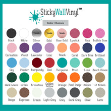 Load image into Gallery viewer, Custom Name Wall Decal - Name Sticker - Personalized Nursery Decal