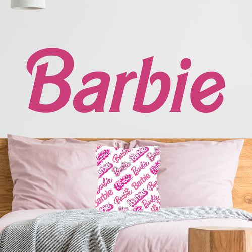 Barbie Theme Wall Decal Name Sticker Name Wall Decal Custom Name Decal