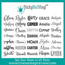 Load image into Gallery viewer, Glitter Acrylic Name Sign