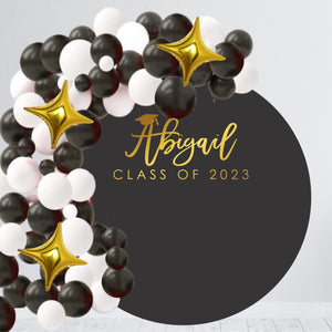 Graduation Decal - Class of 2024 for Backdrop - Graduation Sign