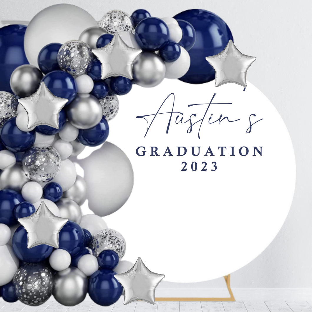 Graduation Decal - Graduation Party Backdrop