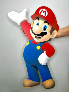 Foam Board Mario Party Prop - Custom Character Cutout - Gamer Theme Decor - Party Standee