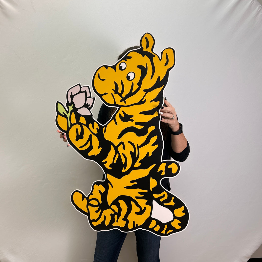 Foam Board Tigger Party Prop - Winnie The Pooh Theme Character Cutout - Tigger Party Standee