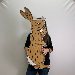 Foam Board Rabbit Party Prop - Winnie The Pooh Theme Character Cutout - Rabbit Party Standee