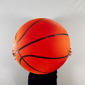 Foam Board Basketball Party Prop - Basketball Cutout - Sports Theme Decor - NBA Party Standee