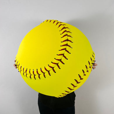 Foamboard Softball Party Prop - Softball Cutout - Sports Theme Decor - Party Standee - Softball Prop - Our little rookie - Rookie of the Year