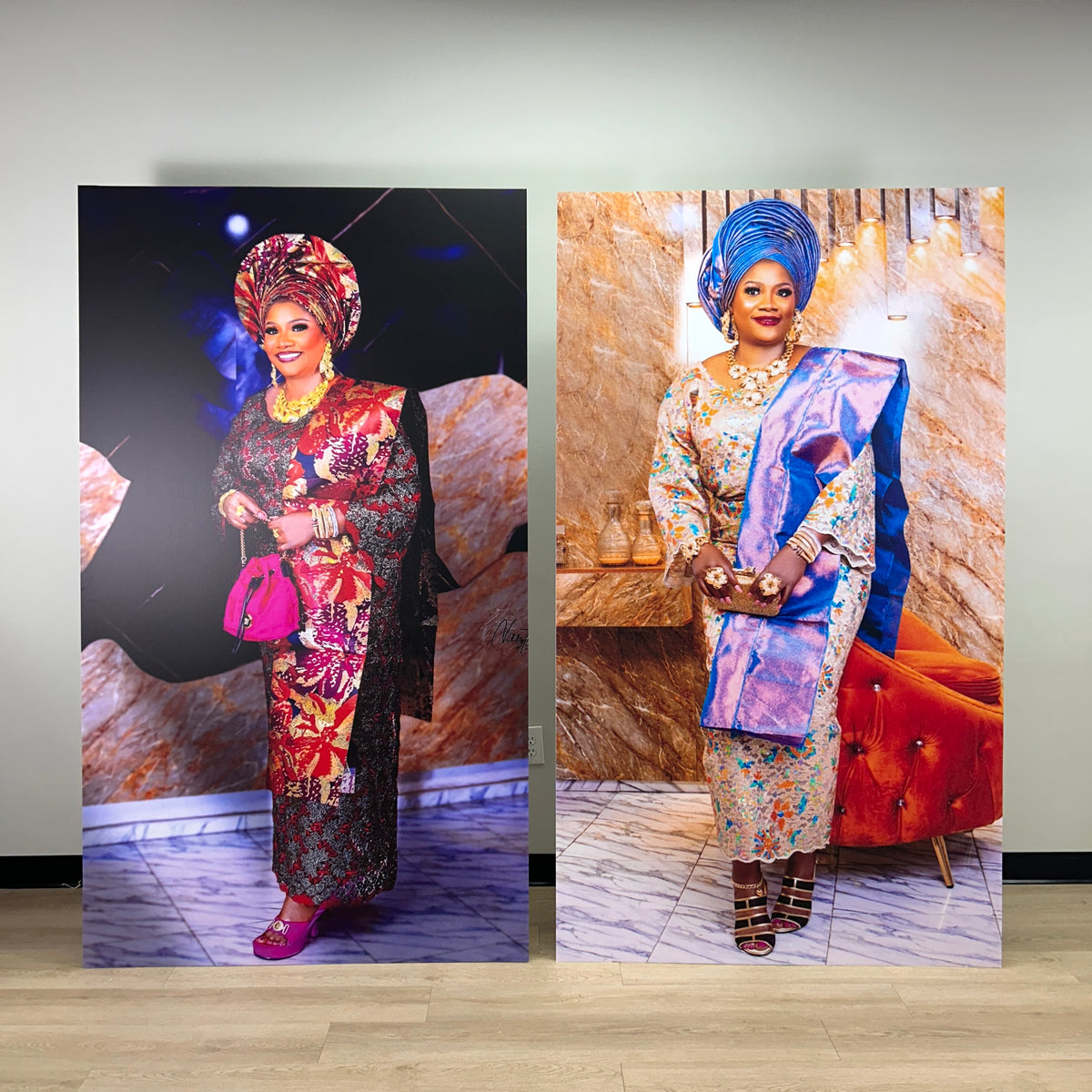 Set of 2 Custom Photo Backdrop - Photo Board - Large Photo Panel - Pho ...