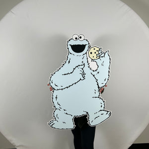 Cookie Monster Party Prop - Sesame Street Theme Character Cutout - Cookie Monster Party Standee