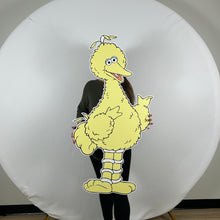 Load image into Gallery viewer, Big Bird Party Prop - Lifesize Big Bird Prop - Large Big Bird Cutout - Custom Cutout - Sesame Street Theme Character Cutout - Big Bird Party Standee
