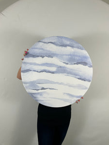 Watercolor Neptune Party Prop - Space Theme Cutout - Planet Party Standee - Frist Trip Around The Sun Prop