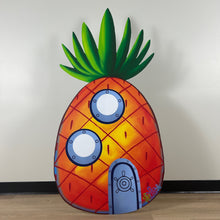 Load image into Gallery viewer, Pineapple Cutout - Spongebob Props - Custom Cutout - Pineapple From Spongebob Cutout - Lifesize Pineapple Cutout - Spongebob Party Standee