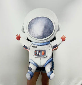 Foam Board Personalized Astronaut Party Prop -  Space Theme Decor - Party Standee