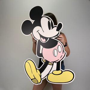 Foam Board Vintage Mickey Mouse Party Prop - Character Cutout - Party Standee