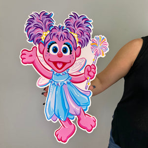 Foam Board Abby Cadabby Party Prop - Sesame Street Character Cutout - Party Standee