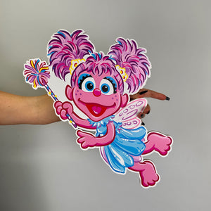 Foam Board Abby Cadabby Party Prop - Sesame Street Character Cutout - Party Standee