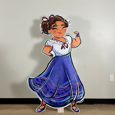 Luisa Madrigal Cutout - Encanto Prop - Luisa From Encanto Prop - Custom Character Cutout - Lifesize Encanto Cutout - Party Standee - Encanto Themed Birthday