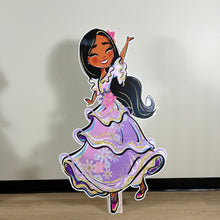 Load image into Gallery viewer, Isabela Madrigal Cutout - Encanto Prop - Isabela From Encanto Prop - Custom Character Cutout - Lifesize Encanto Cutout - Party Standee - Encanto Themed Birthday