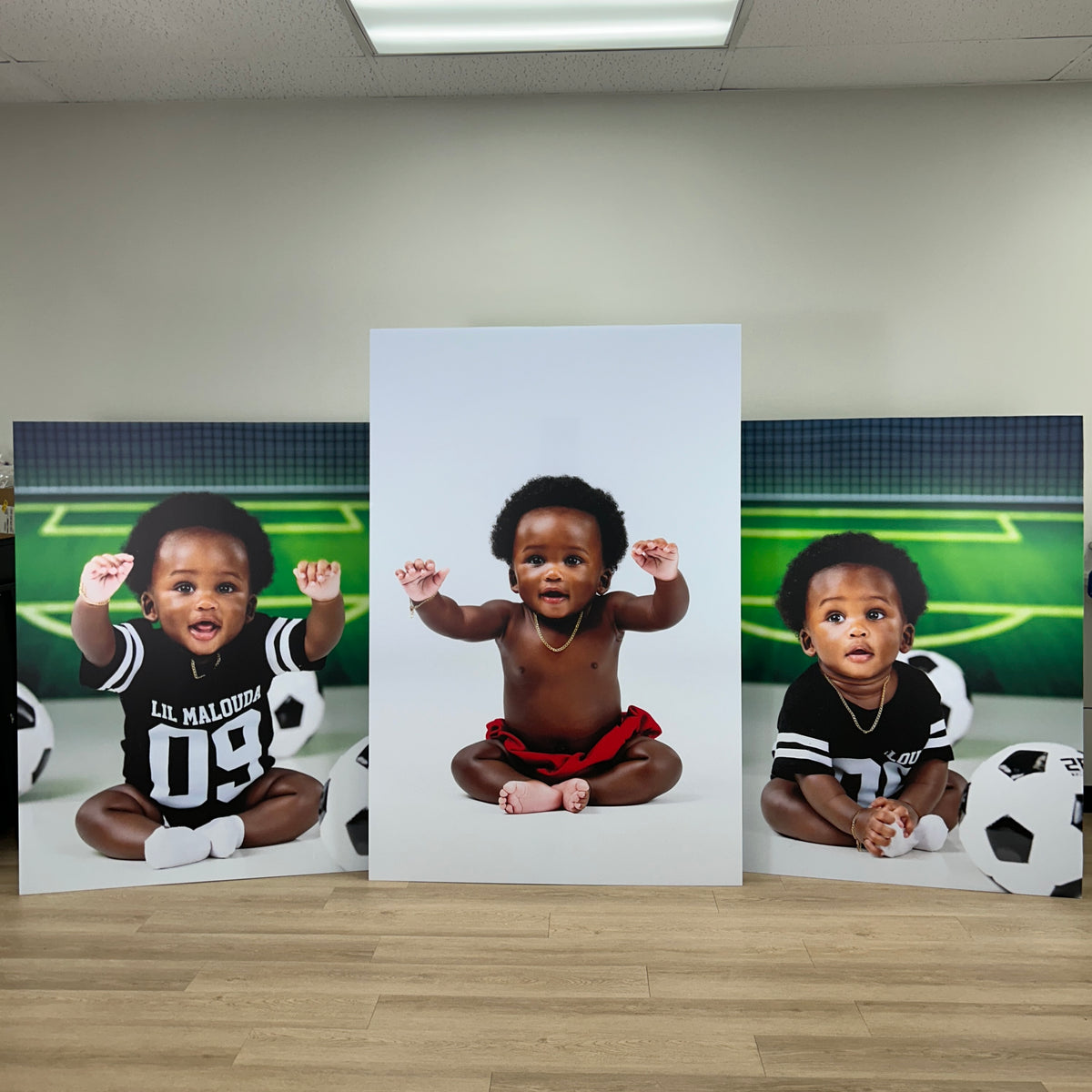 Set of 3 Custom Photo Backdrop - Photo Board - Large Photo Panel - Pho ...