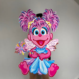 Foam Board Abby Cadabby Party Prop - Sesame Street Character Cutout - Party Standee