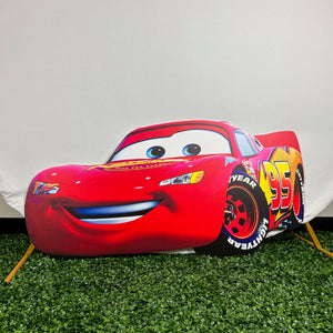 Foam Board Lightning Mcqueen Cars Party Prop - Character Cutout - Car Party Standee