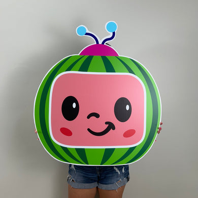 Cocomelon Cutout - Cocomelon Prop - Custom Character Cutout - Lifesize Cocomelon Cutout - Party Standee