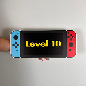 Foam Board Nintendo Switch Controller Party Prop - Gamer Theme Cutout - Level Up Party Standee