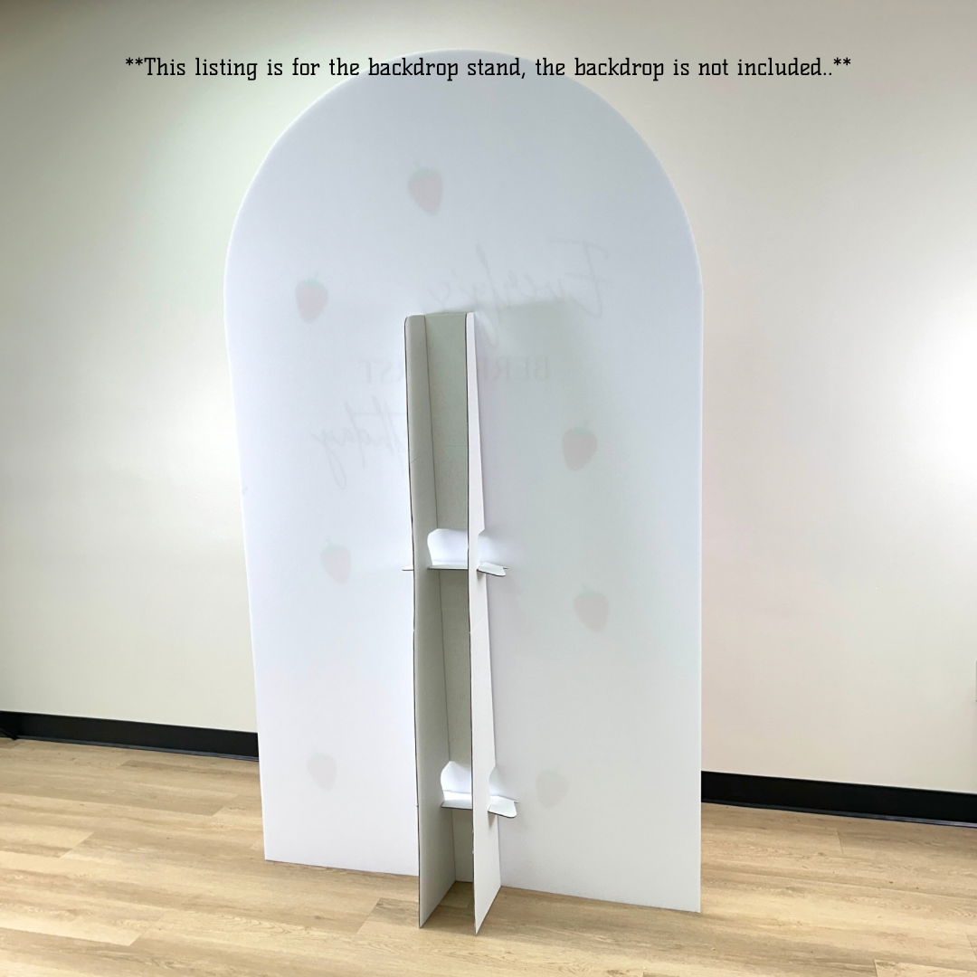 Used Backdrop Stand Backdrop Stand - Stand for Party Backdrops - Cardboard Chiara Wall Sta ...