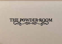 Load image into Gallery viewer, The Powder Room Wall Decal
