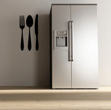 Load image into Gallery viewer, Fork Spoon Knife Silverware Kitchen Wall Decal