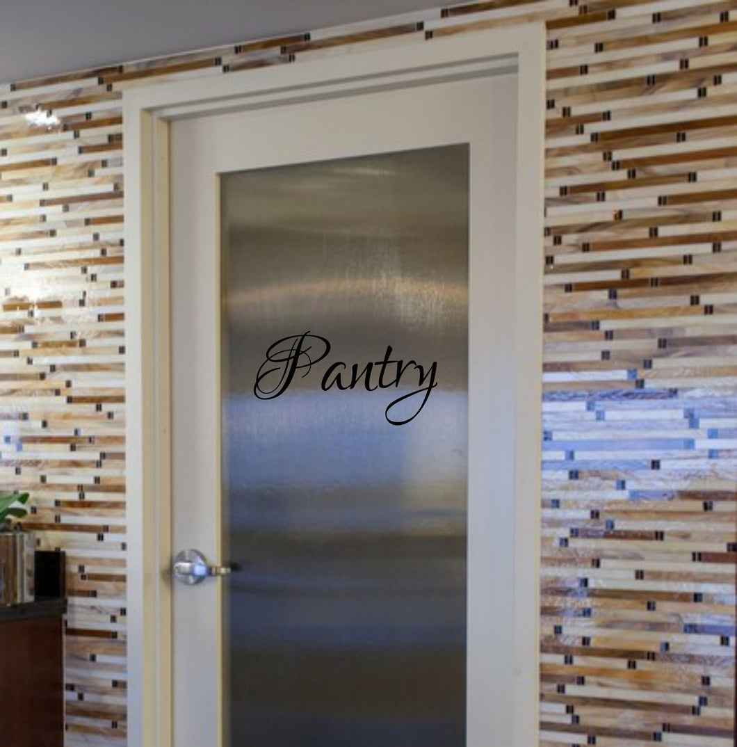 Pantry Wall Decal