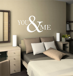 You & Me Wall Decal