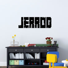 Load image into Gallery viewer, Personalized Name Gamer Wall Decal