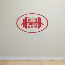 Load image into Gallery viewer, Personalized Gym Wall Decal