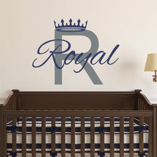 Load image into Gallery viewer, Nursery Wall Decal Name Sticker Name Wall Decal Custom Name Decal