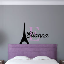 Load image into Gallery viewer, Paris Sticker Name Sticker Paris Name Wall Decal