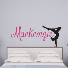 Load image into Gallery viewer, Dance Sticker Name Sticker Dance Decal Wall Decal