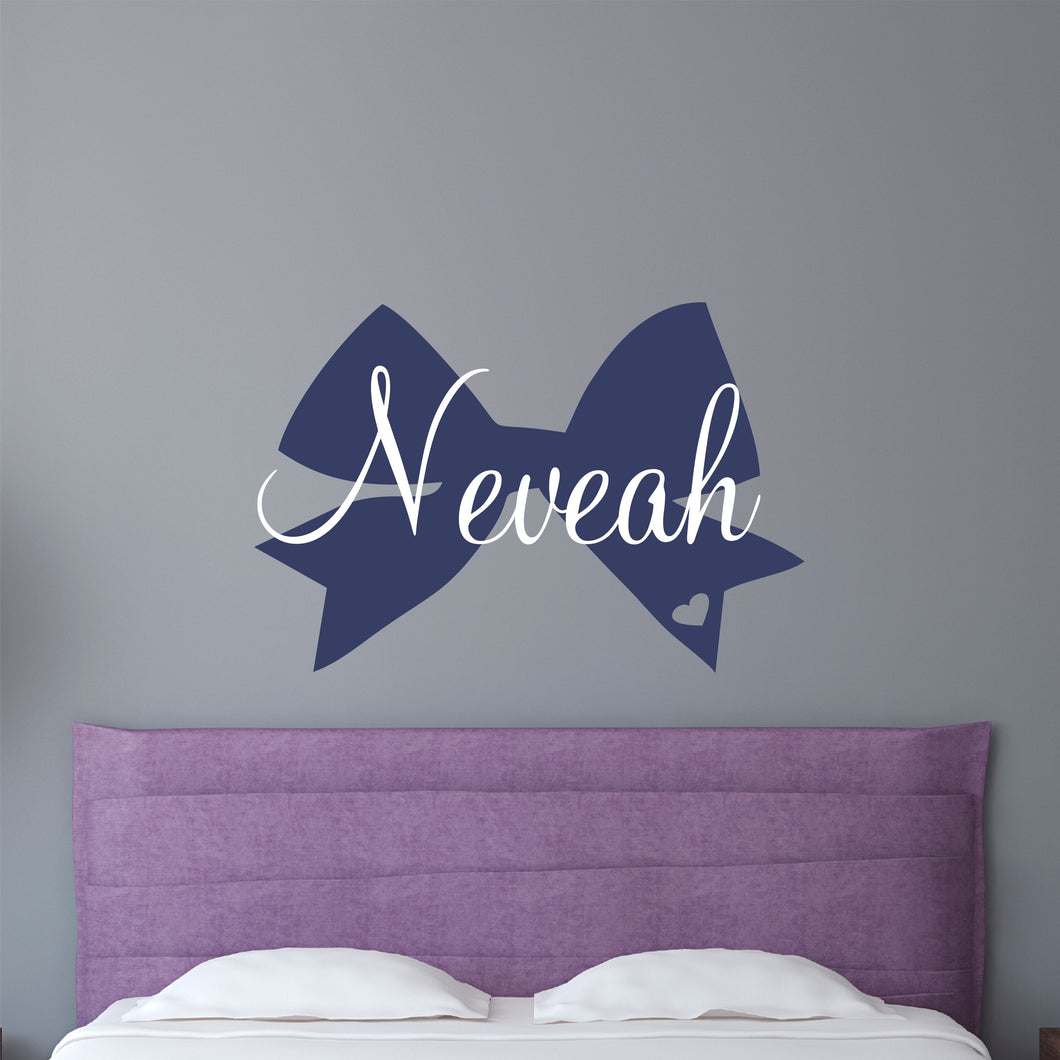 Cheer Sticker Name Sticker Cheerleader Decal Wall Decal