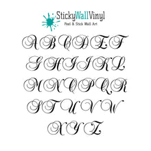 Load image into Gallery viewer, Initial Sticker - Initial Decal - Personalized Wall Decal