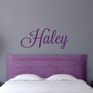 Nursery Wall Decal Name Sticker Name Wall Decal Custom Name Decal