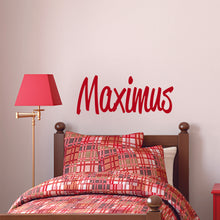 Load image into Gallery viewer, Nursery Wall Decal Name Sticker Name Wall Decal Custom Name Decal
