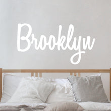 Load image into Gallery viewer, Nursery Wall Decal Name Sticker Name Wall Decal Custom Name Decal