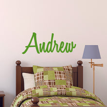 Load image into Gallery viewer, Nursery Wall Decal Name Sticker Name Wall Decal Custom Name Decal