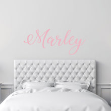 Load image into Gallery viewer, Nursery Wall Decal Name Sticker Name Wall Decal Custom Name Decal