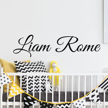 Load image into Gallery viewer, Nursery Wall Decal Name Sticker Name Wall Decal Custom Name Decal