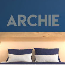 Load image into Gallery viewer, Nursery Wall Decal Name Sticker Name Wall Decal Custom Name Decal