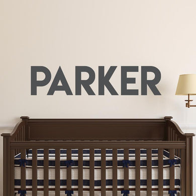 Nursery Wall Decal Name Sticker Name Wall Decal Custom Name Decal