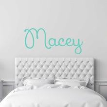 Load image into Gallery viewer, Nursery Wall Decal Name Sticker Name Wall Decal Custom Name Decal
